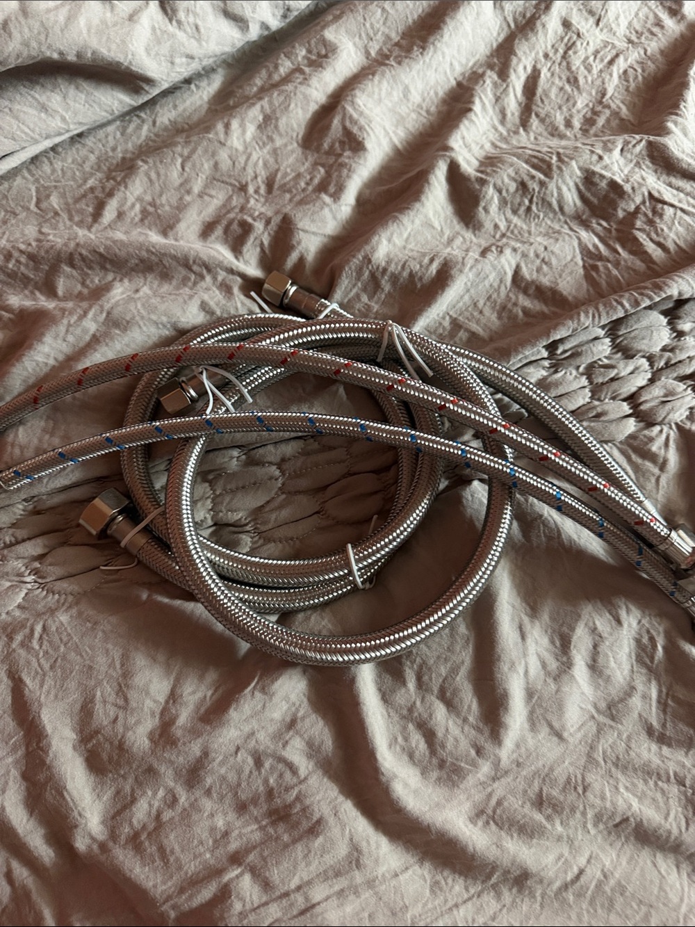 Silver Braided Replacement Audio Cable for Headphones
